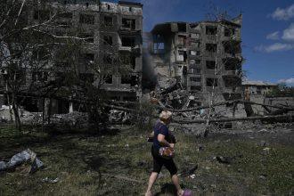 Ukraine’s children start new school year in underground classrooms to avoid Russian bombs